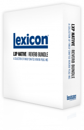 Lexicon LXP Native Reverb Plug-in Bundle - 4 VST/AU/RTAS Lexicon LXP Native Reverb Plug-in Bundle - 4 VST/AU/RTAS