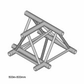 Dura Truss DT 43 T36-H 3way horizontal T piece Dura Truss DT 43 T36-H 3way horizontal T piece
