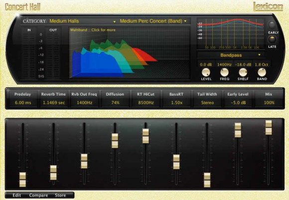 Lexicon PCM Native Reverb Plug-in Bundle - 7 VST/AU/RTAS