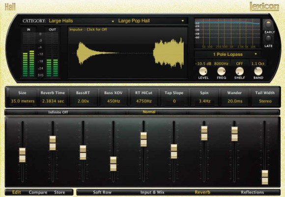 Lexicon PCM Native Reverb Plug-in Bundle - 7 VST/AU/RTAS