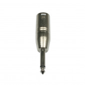 Переходник ADJ AC-A-X3M/J6M XLR 3pol M - jack 6,3 mono Переходник ADJ AC-A-X3M/J6M XLR 3pol M - jack 6,3 mono