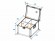 ROADINGER Flightcase 4x AKKU UP-4