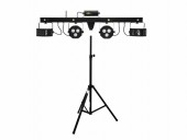 EUROLITE Set LED KLS Laser Bar FX + Speaker system stand alu bk EUROLITE Set LED KLS Laser Bar FX + Speaker system stand alu bk