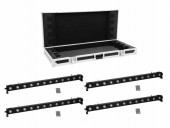 EUROLITE Set 4x LED BAR-1250 RGB+UV + EC Case EUROLITE Set 4x LED BAR-1250 RGB+UV + EC Case