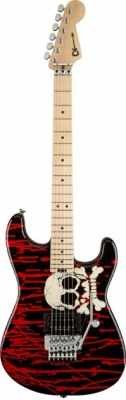 CHARVEL WARREN DEMARTINI SIGNATURE BLOOD AND SKULL PRO-MOD CHARVEL WARREN DEMARTINI SIGNATURE BLOOD AND SKULL PRO-MOD