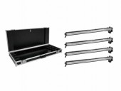 EUROLITE Set 4x LED BAR-252 RGB 10mm 20° black + Case EUROLITE Set 4x LED BAR-252 RGB 10mm 20° black + Case