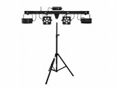 EUROLITE Set LED KLS Laser Bar Pro FX + Speaker system stand alu bk EUROLITE Set LED KLS Laser Bar Pro FX + Speaker system stand alu bk