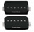 SEYMOUR DUNCAN SHPR-1s P-Rails Set Blk