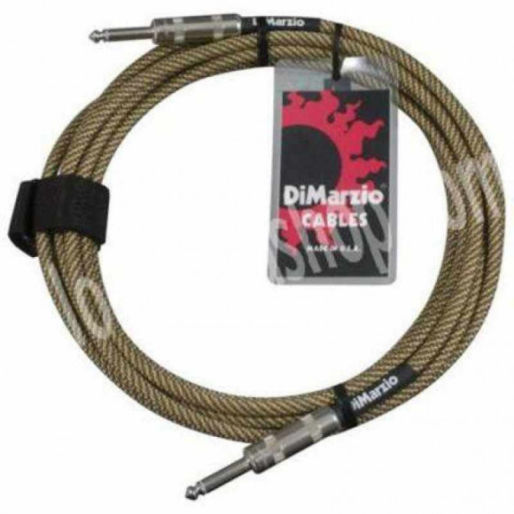 DIMARZIO INSTRUMENT CABLE 18` VINTAGE TWEED EP1718SSVT