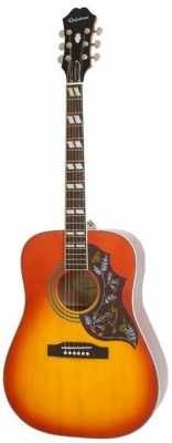 EPIPHONE HUMMINGBIRD PRO ACOUSTIC/ELECTRIC W/SHADOW FADED CHERRY BURST EPIPHONE HUMMINGBIRD PRO ACOUSTIC/ELECTRIC W/SHADOW FADED CHERRY BURST