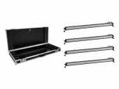 EUROLITE Set 4x LED BAR-252 RGB 10mm 40° black + Case EUROLITE Set 4x LED BAR-252 RGB 10mm 40° black + Case