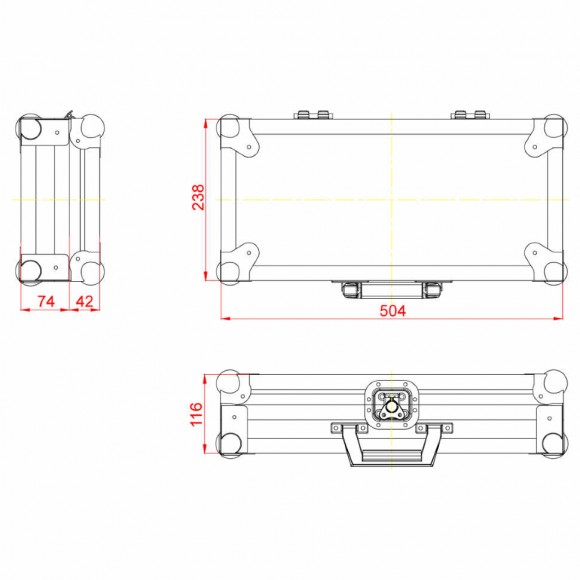 Accu case ACF-SW/DMX Operator I/II/Solo Accu case ACF-SW/DMX Operator I/II/Solo