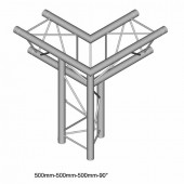 Dura Truss DT 23 C33-LD   3way corner 90
