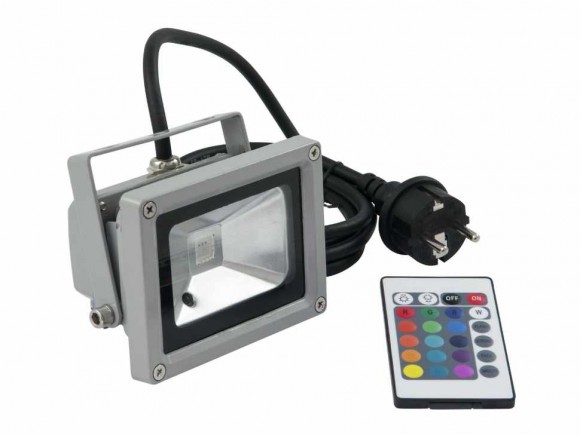 EUROLITE LED IP FL-10 COB RGB 120° RC