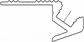EUROLITE Step Profile for LED Strip silver 2m