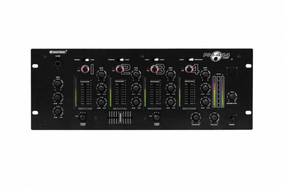 OMNITRONIC PM-444USB 4-Channel DJ mixer