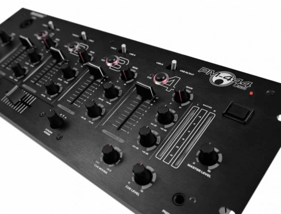 OMNITRONIC PM-444USB 4-Channel DJ mixer