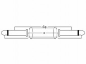 OMNITRONIC Speaker cable Jack 2x1.5 1.5m bk