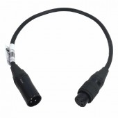 ADJ 7PZ IP XLR 3pin ext cable 0,5m IP 65 STR ADJ 7PZ IP XLR 3pin ext cable 0,5m IP 65 STR