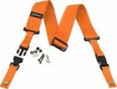 DIMARZIO 2 INCH NYLON CLIPLOCK STRAP NEON ORANGE DD2200NOR DIMARZIO 2 INCH NYLON CLIPLOCK STRAP NEON ORANGE DD2200NOR