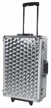 ROADINGER CD Case polished 120 CDs with Trolley