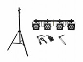 EUROLITE Set LED KLS-2500 + transmitter + receiver + STV-40-WOT EUROLITE Set LED KLS-2500 + transmitter + receiver + STV-40-WOT