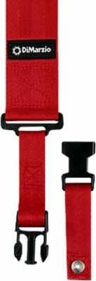 DIMARZIO 2 INCH NYLON CLIPLOCK STRAP RED DD2200NRD DIMARZIO 2 INCH NYLON CLIPLOCK STRAP RED DD2200NRD