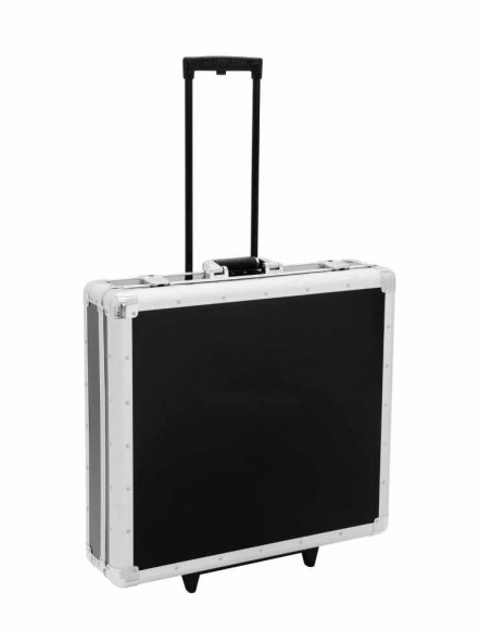 ROADINGER CD Case, black, 200 CDs, with Trolley