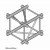 Dura Truss DT 44 C41   X-joint 50cm