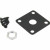 DIMARZIO JACKPLATE EDGEMOUNT BLACK GG1400BK