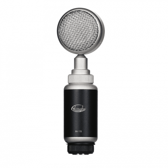 Октава МК-115 Студийный микрофон, черный цвет, деревянный футляр