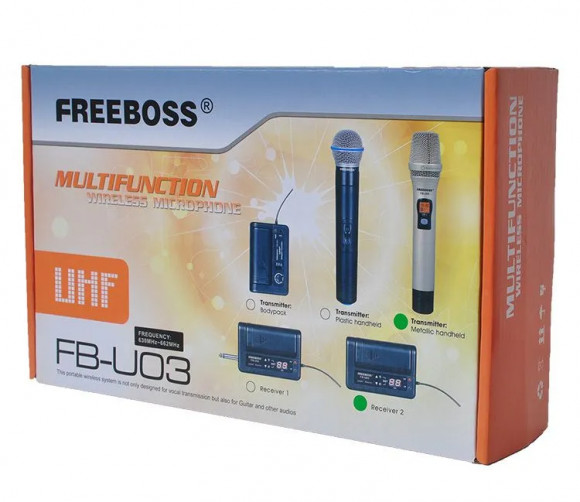 Freeboss FB-U03-1M Вокальная радиосистема