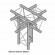 Dura Truss DT 23 C53-XD X-joint + down Dura Truss DT 23 C53-XD X-joint + down