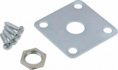 DIMARZIO JACKPLATE EDGEMOUNT CHROME DIMARZIO JACKPLATE EDGEMOUNT CHROME