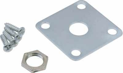 DIMARZIO JACKPLATE EDGEMOUNT CHROME
