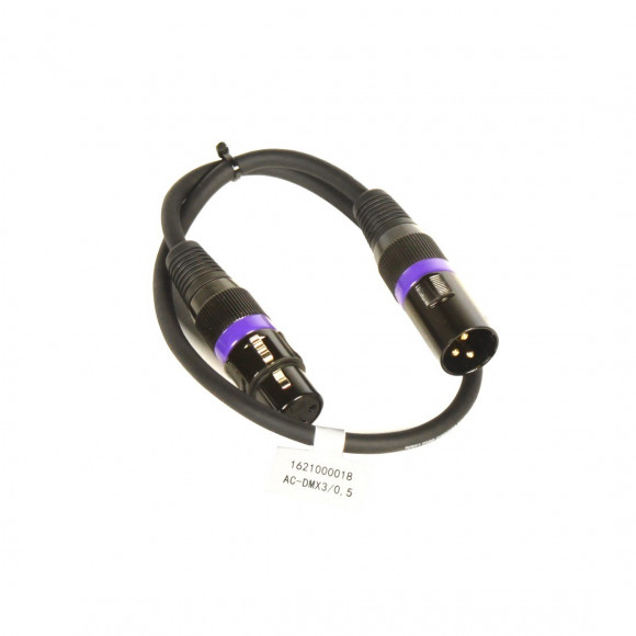 Кабель ADJ AC-DMX3/0,5 3 p. XLRm/3 p. XLRf 0,5m DMX Кабель ADJ AC-DMX3/0,5 3 p. XLRm/3 p. XLRf 0,5m DMX