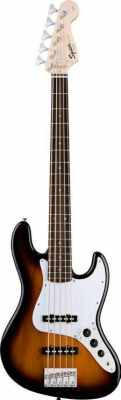 FENDER SQUIER AFFINITY JAZZ BASS V RW BROWN SUNBURST