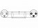 OMNITRONIC XLR cable 3pin 1,5m bu