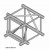 Dura Truss DT 44 T   T-joint 50cm