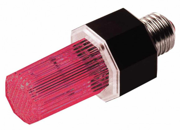 EUROLITE Strobe with E-27 Base, red