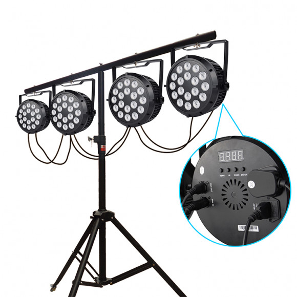 BIG DIPPER LPC004 Прожектор PAR LED, 18x8 Вт, RGBW