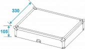ROADINGER Mixer Case Road MCR-10 sloping, bk
