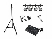 EUROLITE Set LED KLS-50 + transmitter + receiver + DMX LED Operator 4 + STV-40-WOT EUROLITE Set LED KLS-50 + transmitter + receiver + DMX LED Operator 4 + STV-40-WOT