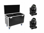 FUTURELIGHT Set 2x DMB-160 LED Moving-Head + Case FUTURELIGHT Set 2x DMB-160 LED Moving-Head + Case