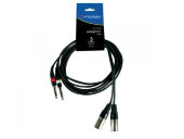 Аудиокабель American Dj AC-2XF-2J6M/1,5 Аудиокабель American Dj AC-2XF-2J6M/1,5