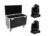 FUTURELIGHT Set 2x DMH-160 LED Moving-Head + Case FUTURELIGHT Set 2x DMH-160 LED Moving-Head + Case