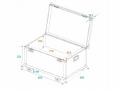 ROADINGER Universal Transport Case R-9 80x60 ROADINGER Universal Transport Case R-9 80x60