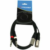 Аудиокабель American Dj AC-2XM-2J6M/3 Аудиокабель American Dj AC-2XM-2J6M/3