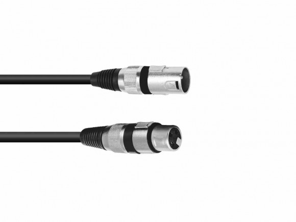 OMNITRONIC XLR cable 3pin 10m bk