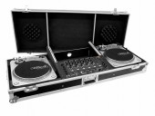 ROADINGER Console Road Pro for 2 Turntables black